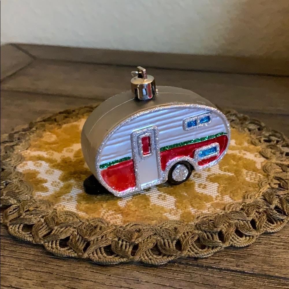 Ornament: trailer camper Christmas tree decoration retro style holiday decor - Picture 4 of 16